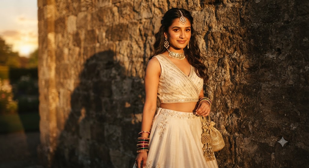 Kundan Radiance: A High-Definition 8k Portrait