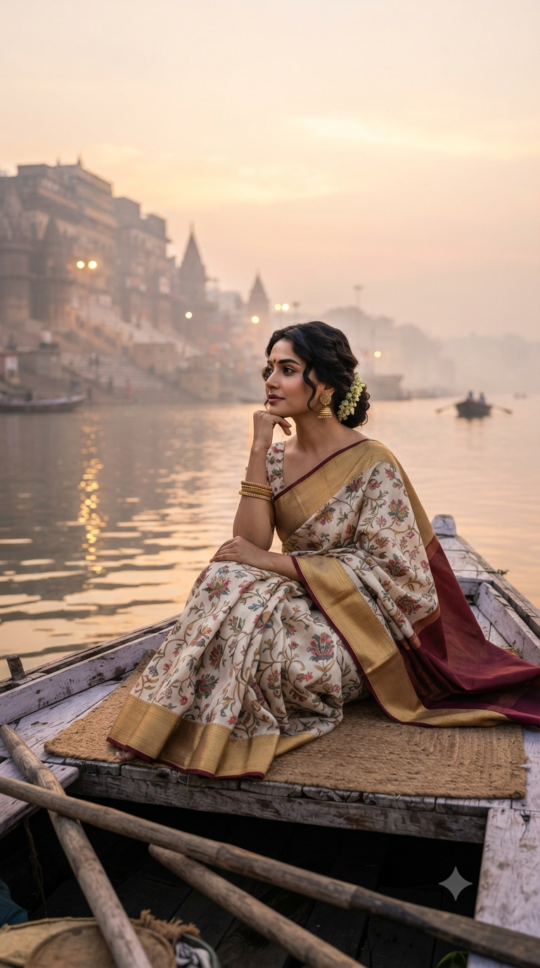 \Varanasi River Dawn Cultural Travel Portrait
