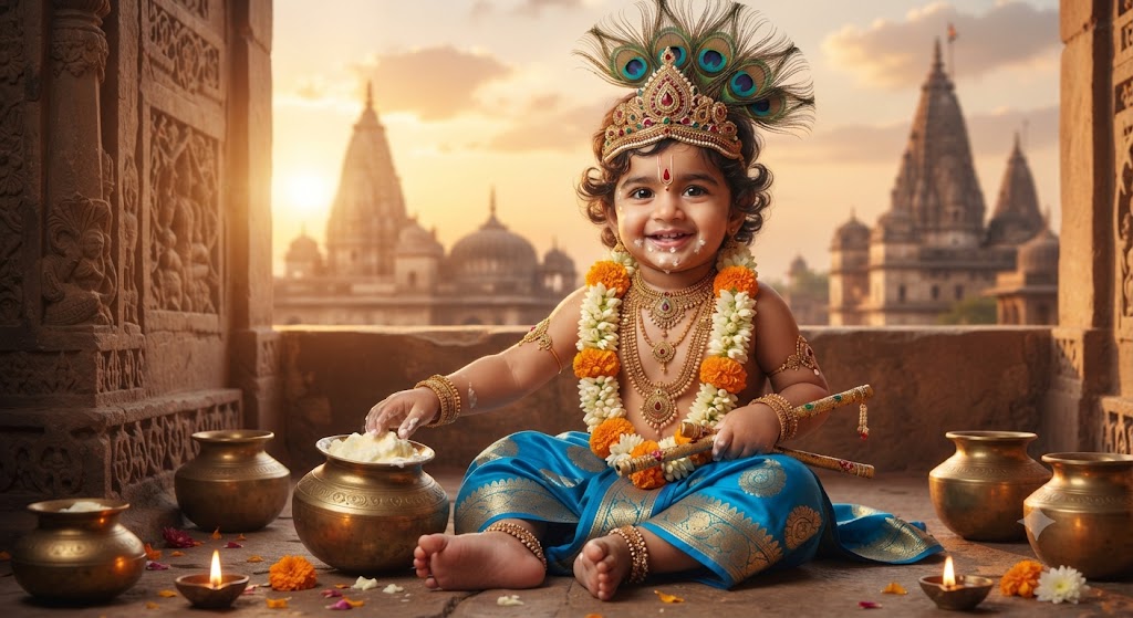 Little Makhan Chor: A High-Definition 8k Portrait