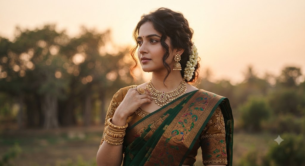 Golden Heritage: A High-Definition 8k Portrait