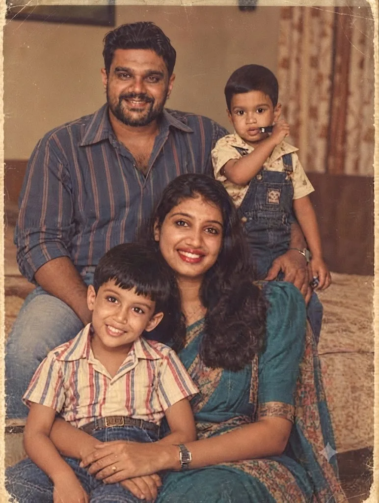 The 1990s Kerala Family Portrait: Nostalgia in Print