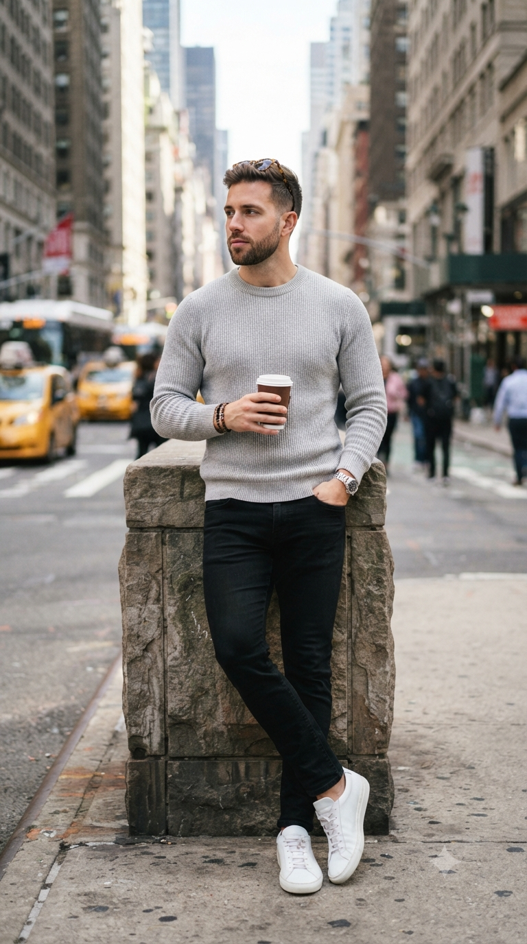 Urban Coffee Street Portrait