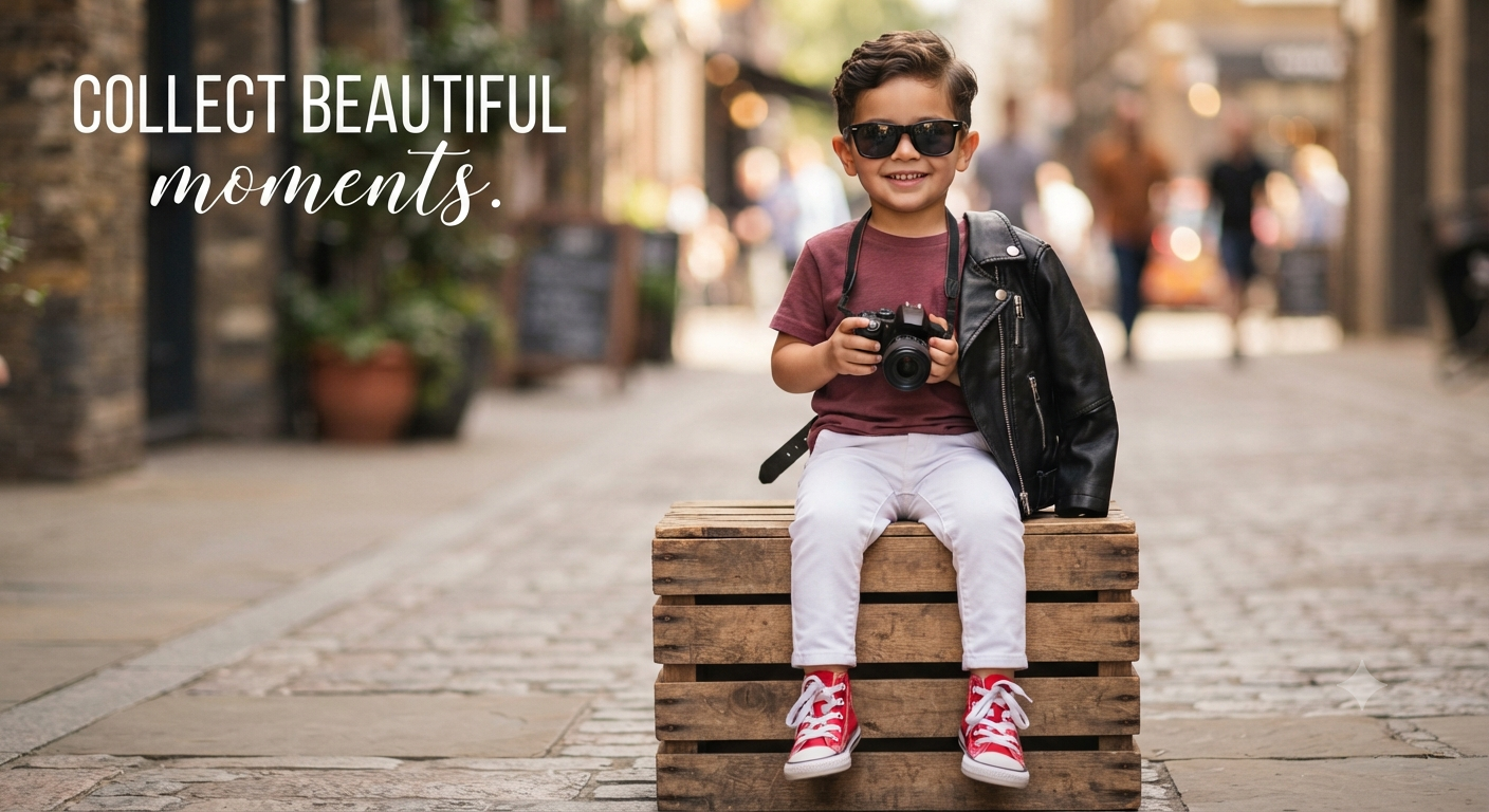 Urban Collector: High-Fashion Toddler Street-Style Editorial