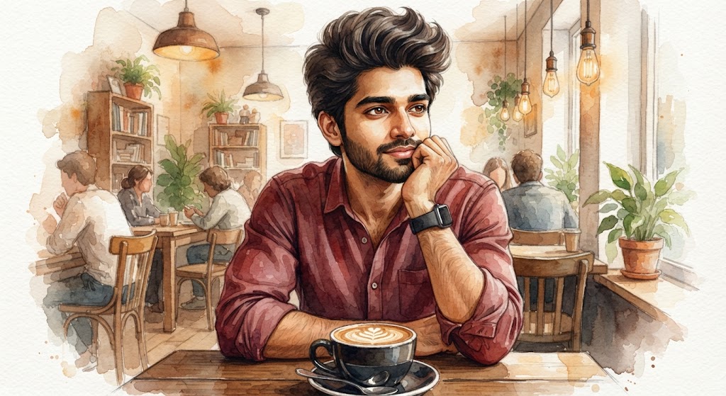 Espresso Étude: A High-Definition 8k Watercolor Study