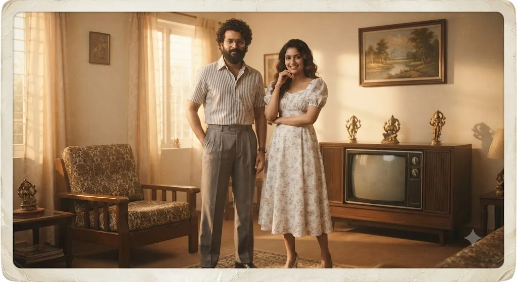 The Living Room Romance: A 1970s Portrait
