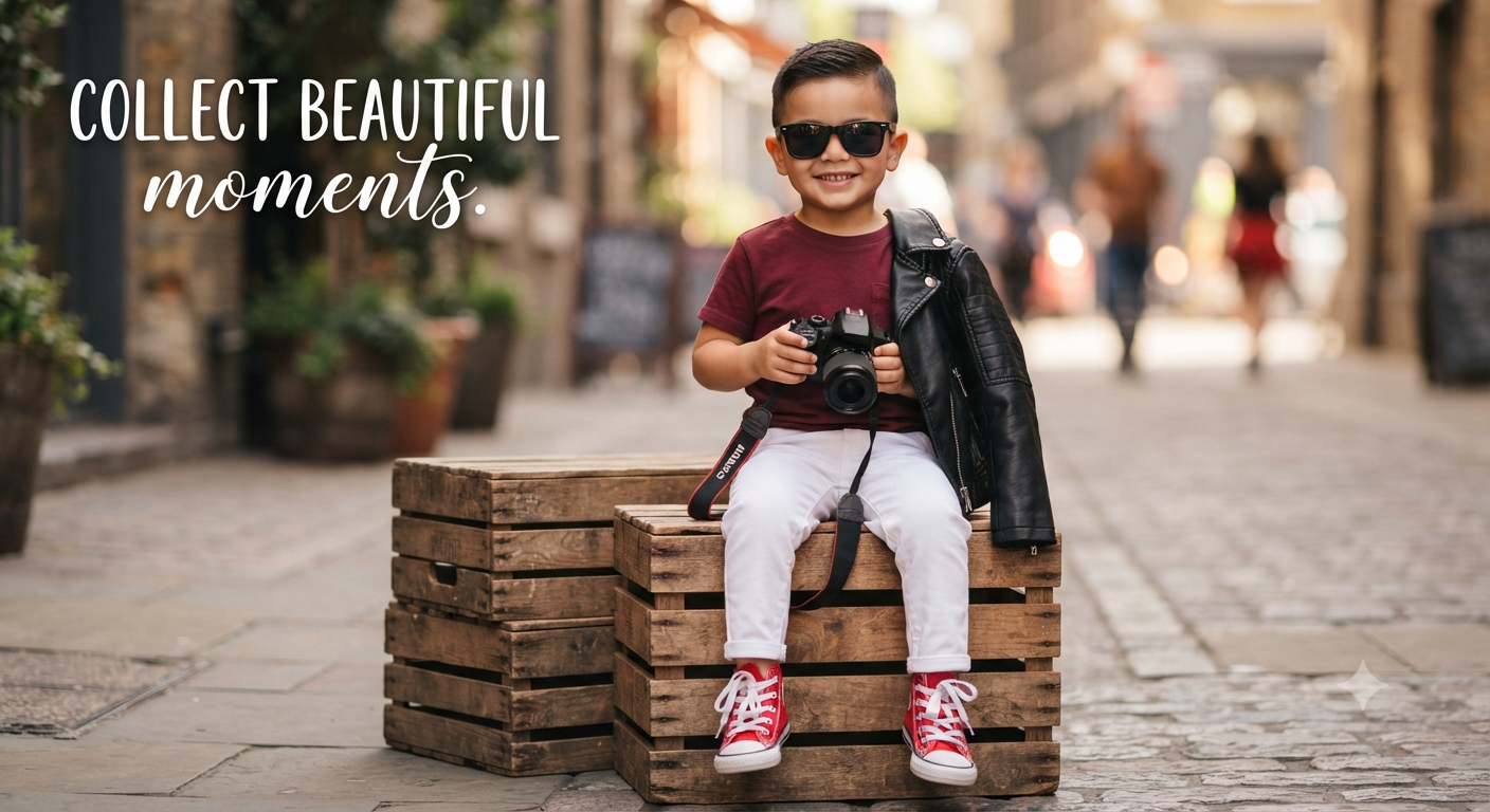 Urban Collector: High-Fashion Toddler Street-Style Editorial